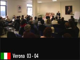 Verona lecturing
