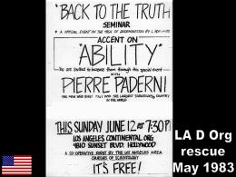 Los Angeles May 1983