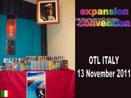 OTL ITL Expansion Convention