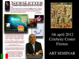 Celebrity Centre Firenze Art Seminar - Firenze
