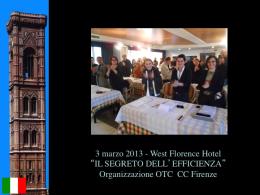 OTC Firenze CEOs Seminar