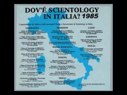 Scientology in Italia 1985