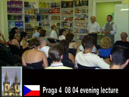 Prague Evening Public Lectures