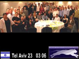 Tel Aviv HCA  CEOs Seminar