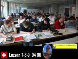 Luzern Pro Lecturers Training - Switzerland