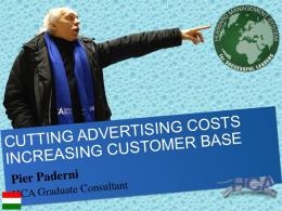 HCA CE CEOs Program - Practical Promo Marketing