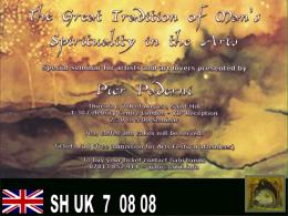 SH UK Arts Festival Seminars - England