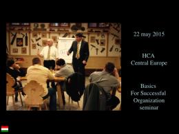 HCA CE CEOs Program  