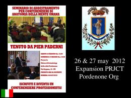 Pro Lecturers Program - Pordenone