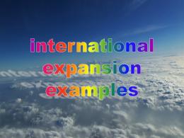 Int Expansion Examples