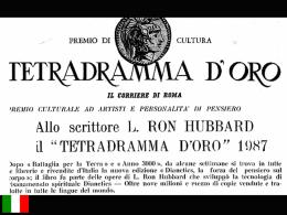 Gold Tetradramma Award Italy - Media