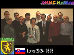 Levice (SK) Pro lecturers Training
