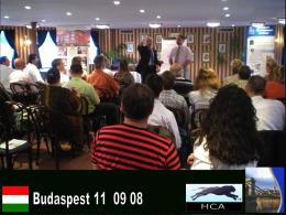 HCA Central Europe CEOs Seminars series - Budapest