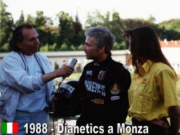 Dianetics car at Monza