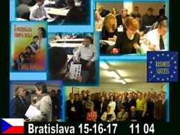 BS CEOs Bratislava Seminar