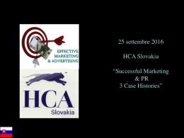 HCA Slovakia CEOs Program