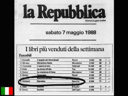 Dianetics best Seller - La Repubblica