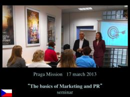Prague SMI CEO s Program