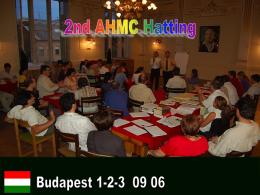 Budapest Pro Lecturers Training - Central Europe