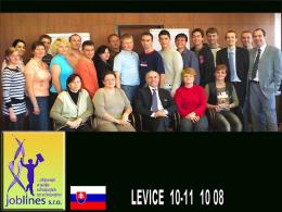 Joblines CEOs Managenet Seminar - Levice  SK