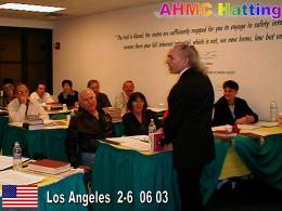 Los Angeles Pro Lecturers Training