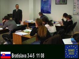 BS Bratislava CEOs PR Seminar - Slovakia