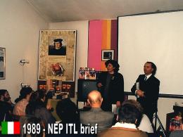 NEP Italy Briefing - 1989