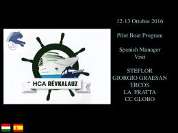 HCA CE CEOS Pilot Boat Program- Italy Tour