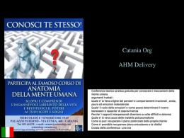 AHM C Program - delivery in Catania
