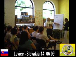 SMI Levice Dissem Seminar - Slovakia