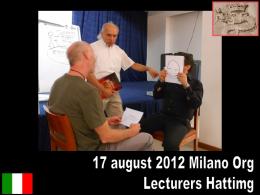 Pro Lecturers Program - Milano