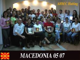 Macedonia 2007