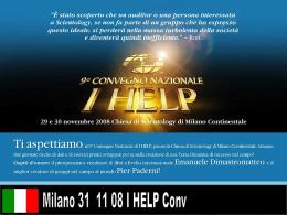 I Help National Convention  Italy