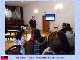 Arts Happening Program - Bratislava (SK)