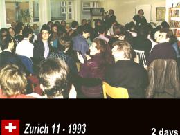 Zurig Seminar 1993