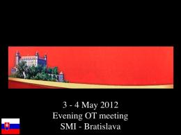 Evening Lectures Expansion Program Slovakia
