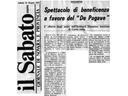 Pier Paderni Files Novara 1978