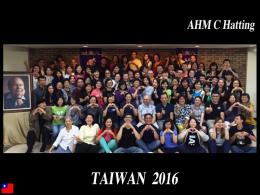 Taiwan 2016
