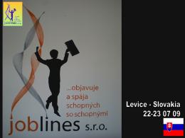 Joblines Slovakia CEOs Seminars -Levice
