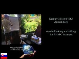 AHM C Program - Karpaty (SK)