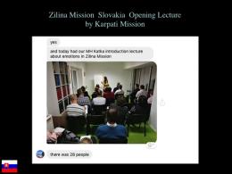 Zilina SMI opening lecture