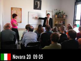 Novara Self Analisi Seminar