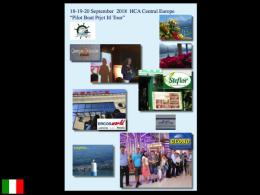 HCA CE CEOs Italy tour