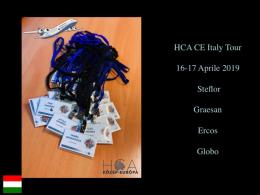HCA CE CEOs Tour Italy