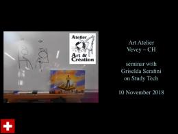 Arts Atelier CEOs program - Vevey (CH)