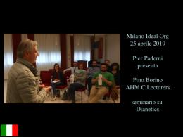AHM C Program - Pino Borino in Milano I O