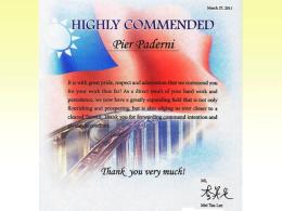 CO Otl Taiwan Commendation