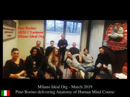 AHM C Program - Pino Borino delivering in Milano I O