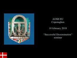 AOSH EU Seminar