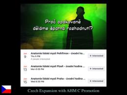 Czech Expansion program